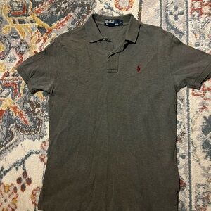Polo by Ralph Lauren Men's Gray Polo Shirt